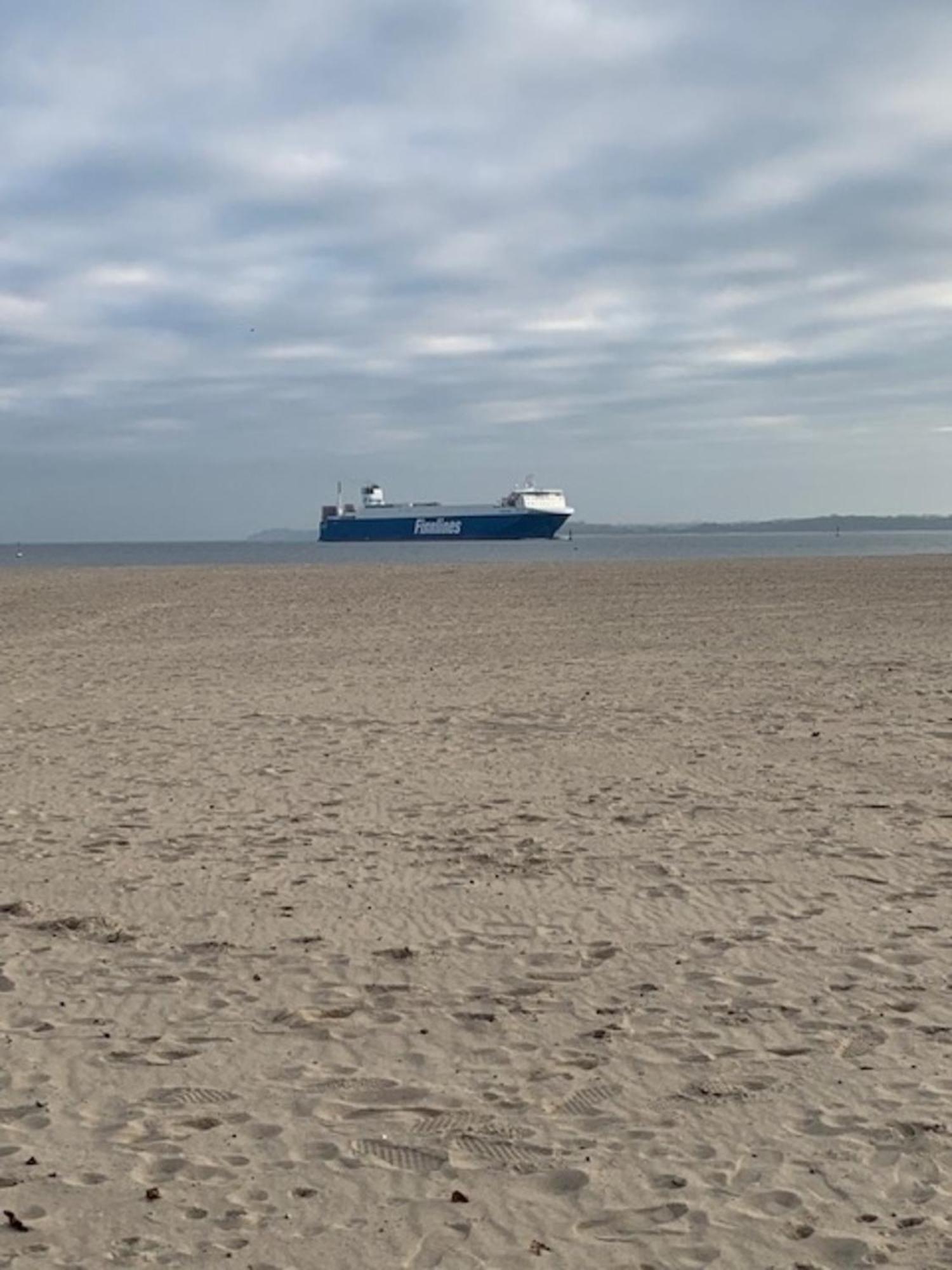 Strandappartment Meerkieker Lübeck Eksteriør billede